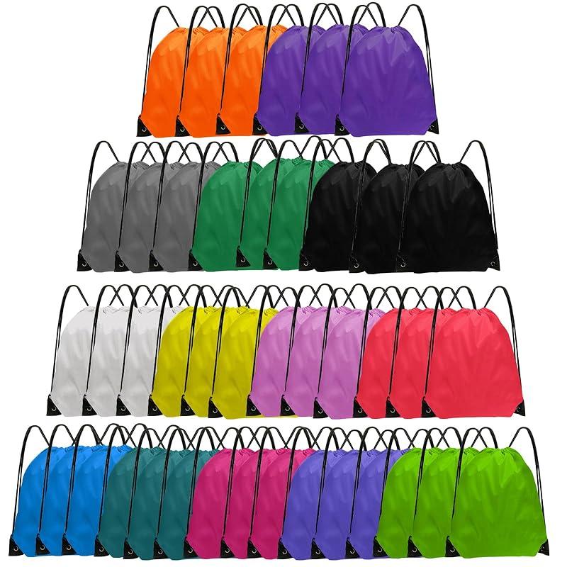 Drawstring Backpack Bulk 42 Pcs: My Thoughts on This Colorful Set