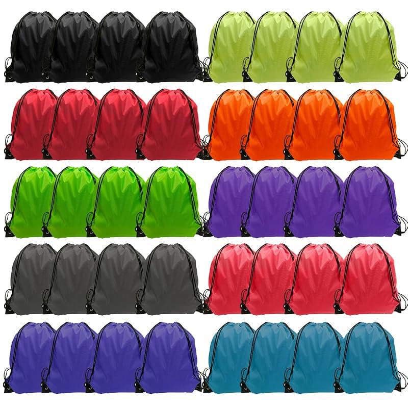 Versatile and Affordable: GoodtoU 40 Pack Drawstring Backpacks Shine!