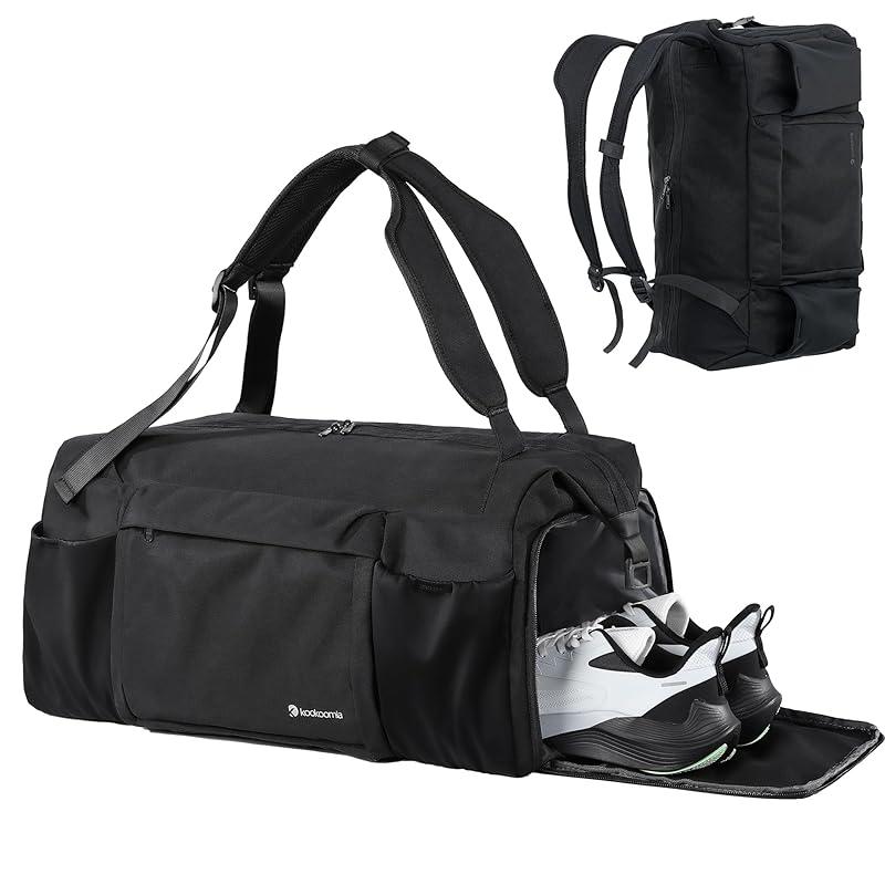 Versatile Waterproof Gym Bag for Men with Handy Bottle Holders
