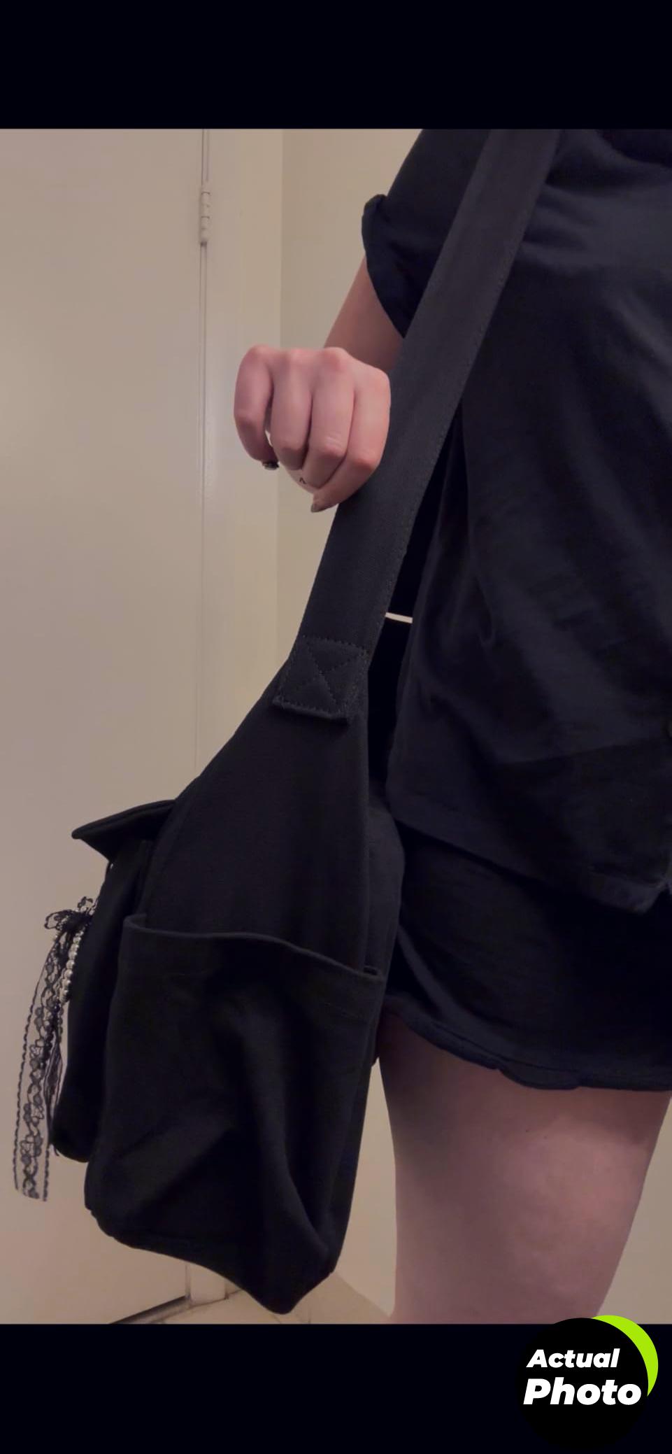 gaxos-cute-messenger-bag-women-black-canvas-foto-2