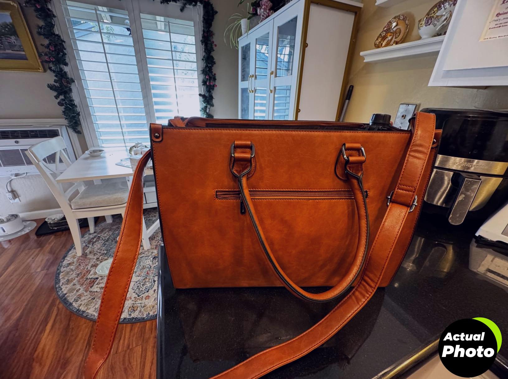 lovevook-tote-bag-vintage-15-inch-dark-brown-foto-2