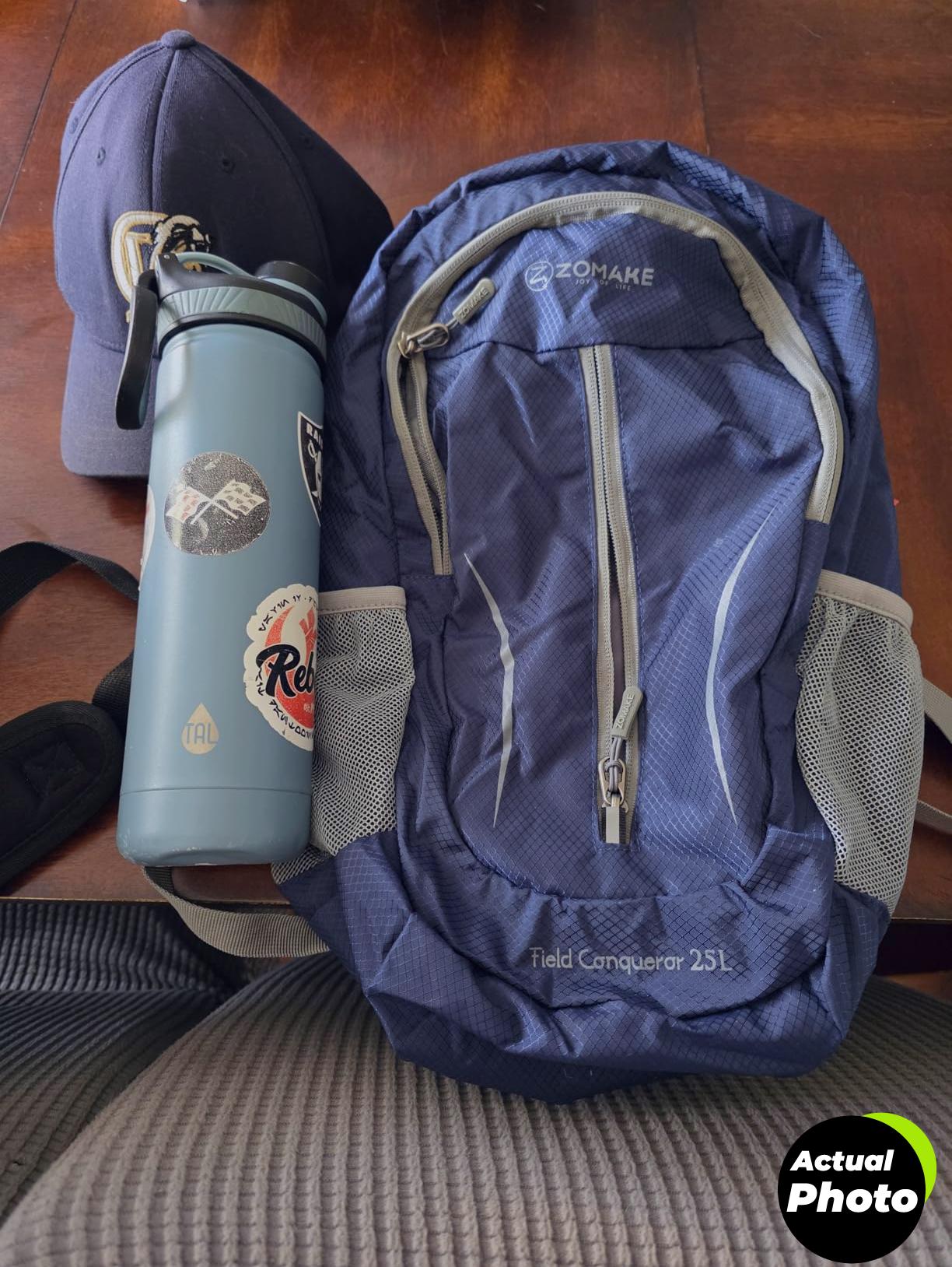 zomake-lightweight-backpack-25l-navy-blue-foto-1